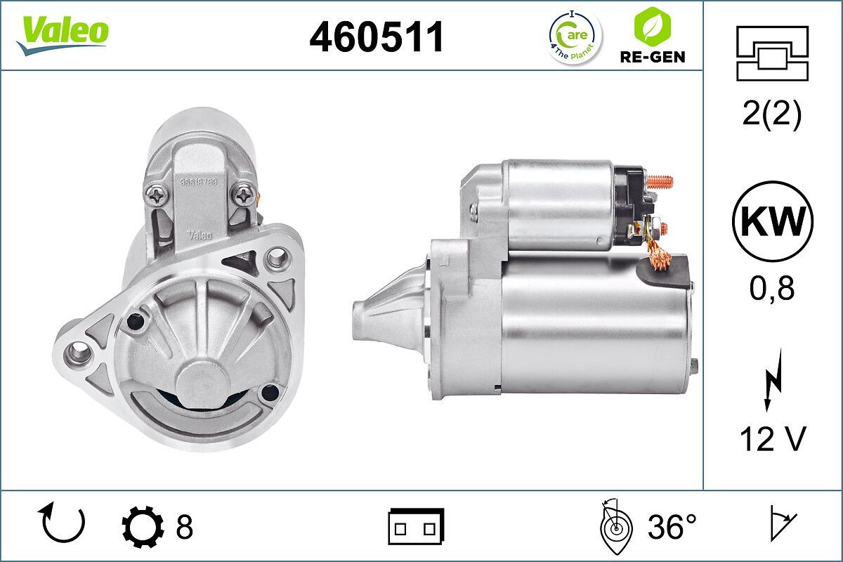 Starteris VALEO 460511