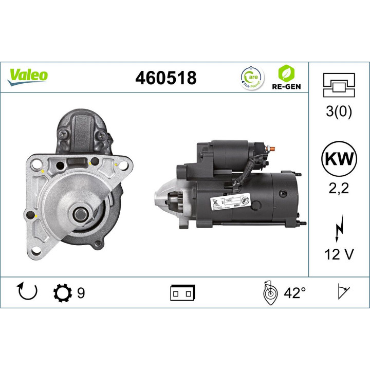 Starteris VALEO 460518