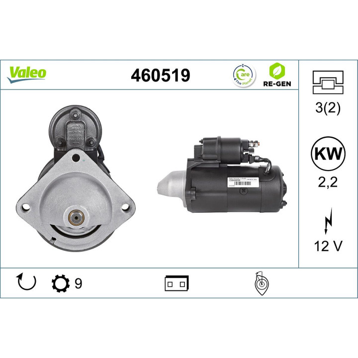 Starteris VALEO 460519