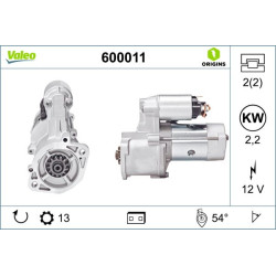 Starteris VALEO 600011
