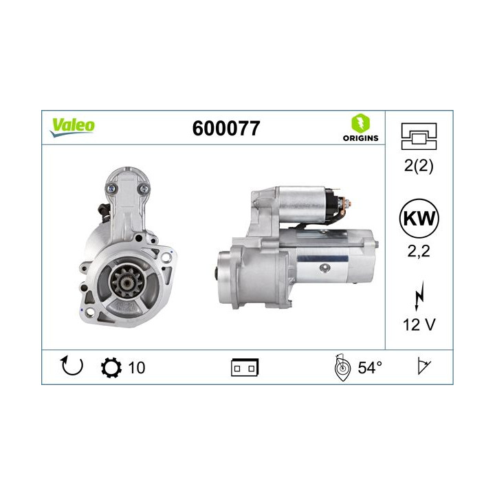 Starteris VALEO 600077