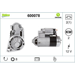 Starteris VALEO 600078