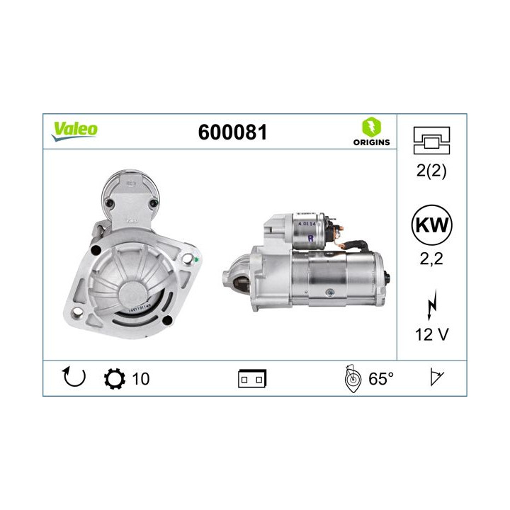 Starteris VALEO 600081