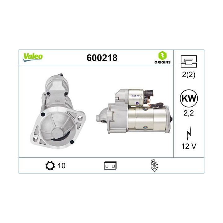 Starteris VALEO 600218