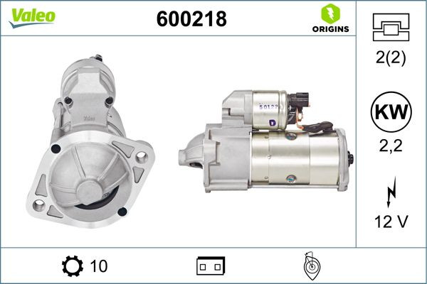 Starteris VALEO 600218