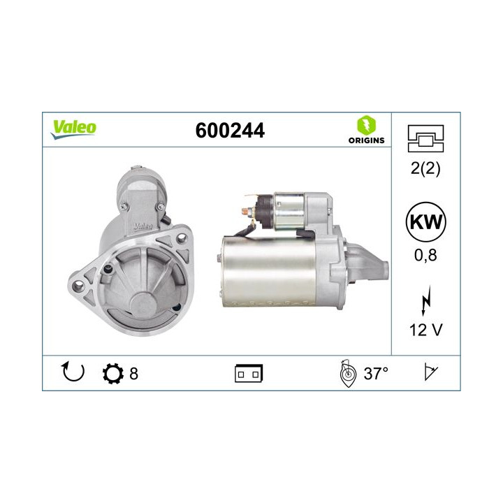 Starteris VALEO 600244