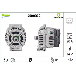 Kintamosios srovės generatorius VALEO 200002