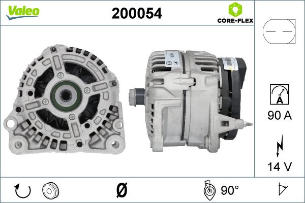 Kintamosios srovės generatorius VALEO 200054