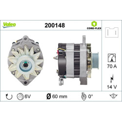 Kintamosios srovės generatorius VALEO 200148