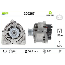 Kintamosios srovės generatorius VALEO 200267