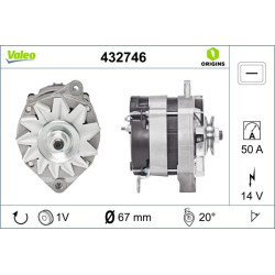 Kintamosios srovės generatorius VALEO 432746