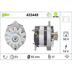 Kintamosios srovės generatorius VALEO 433449