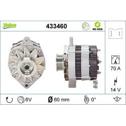Kintamosios srovės generatorius VALEO 433460
