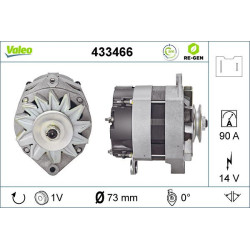 Kintamosios srovės generatorius VALEO 433466