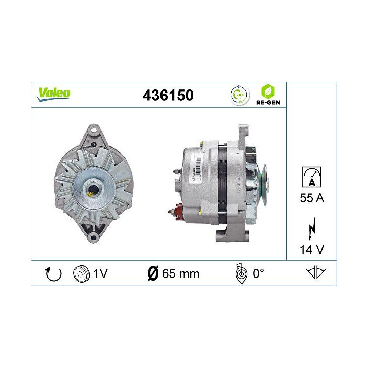 Kintamosios srovės generatorius VALEO 436150