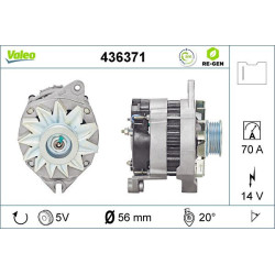 Kintamosios srovės generatorius VALEO 436371