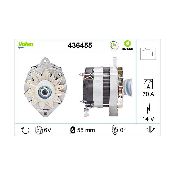 Kintamosios srovės generatorius VALEO 436455