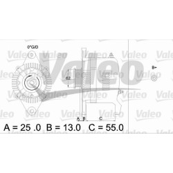 Kintamosios srovės generatorius VALEO 436503