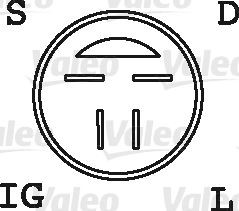 Kintamosios srovės generatorius VALEO 436521