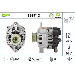 Kintamosios srovės generatorius VALEO 436713