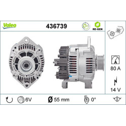 Kintamosios srovės generatorius VALEO 436739