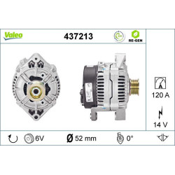 Kintamosios srovės generatorius VALEO 437213