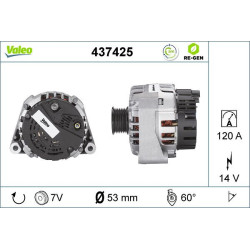 Kintamosios srovės generatorius VALEO 437425