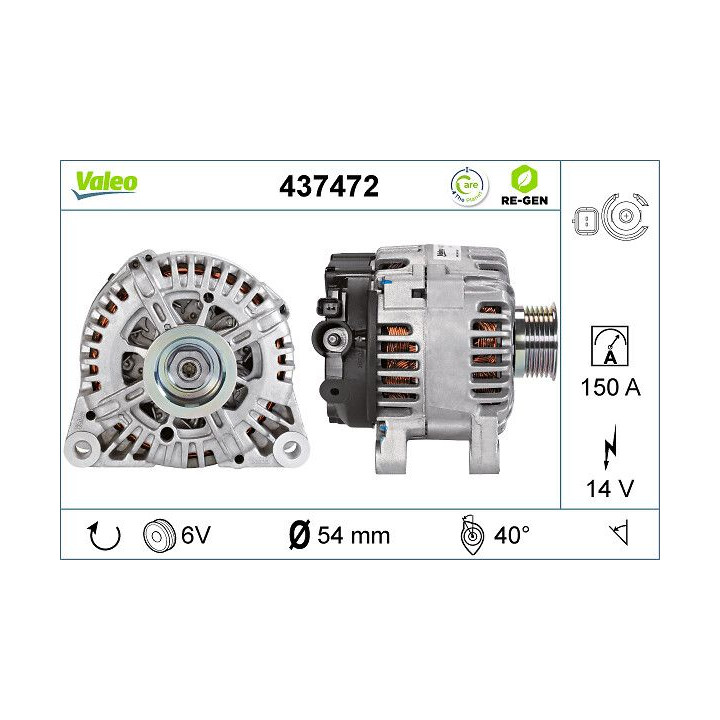Kintamosios srovės generatorius VALEO 437472