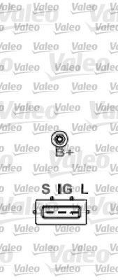Kintamosios srovės generatorius VALEO 437514
