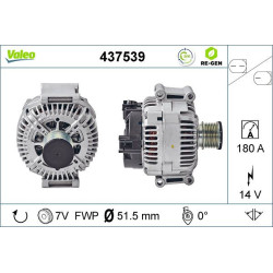 Kintamosios srovės generatorius VALEO 437539