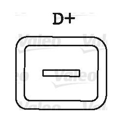 Kintamosios srovės generatorius VALEO 437551