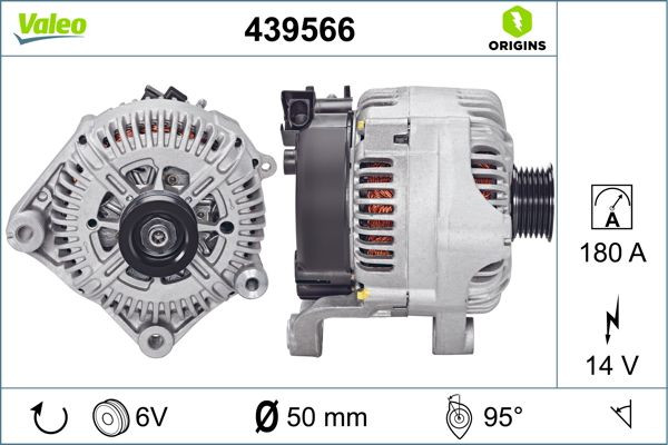 Kintamosios srovės generatorius VALEO 439566