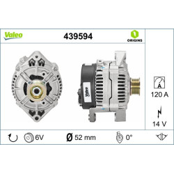 Kintamosios srovės generatorius VALEO 439594