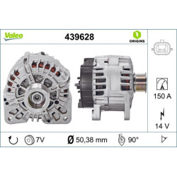 Kintamosios srovės generatorius VALEO 439628