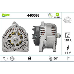 Kintamosios srovės generatorius VALEO 440066
