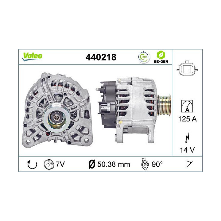Kintamosios srovės generatorius VALEO 440218