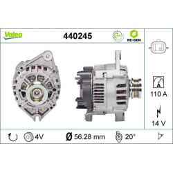 Kintamosios srovės generatorius VALEO 440245