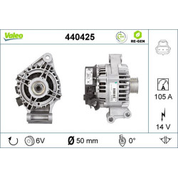 Kintamosios srovės generatorius VALEO 440425