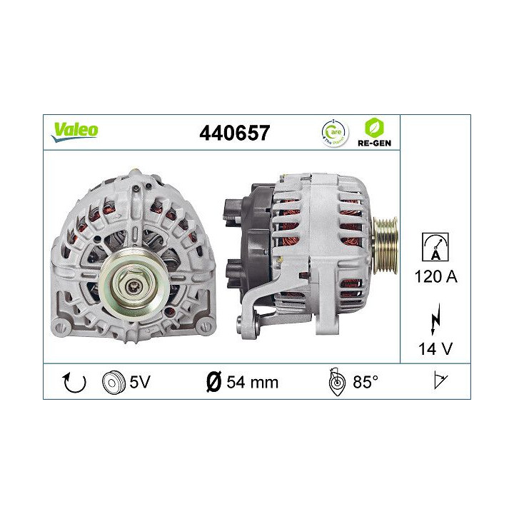 Kintamosios srovės generatorius VALEO 440657