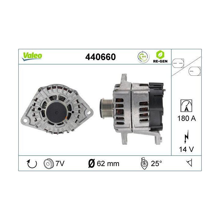 Kintamosios srovės generatorius VALEO 440660