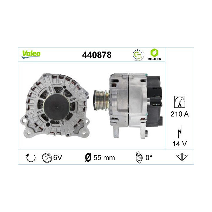 Kintamosios srovės generatorius VALEO 440878