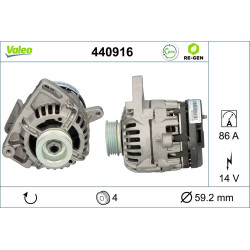 Kintamosios srovės generatorius VALEO 440916