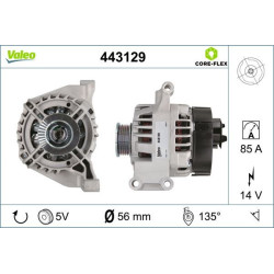 Kintamosios srovės generatorius VALEO 443129