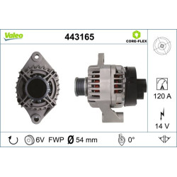Kintamosios srovės generatorius VALEO 443165