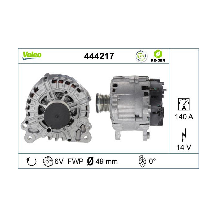 Kintamosios srovės generatorius VALEO 444217