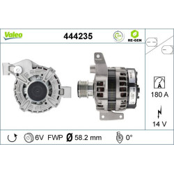 Kintamosios srovės generatorius VALEO 444235