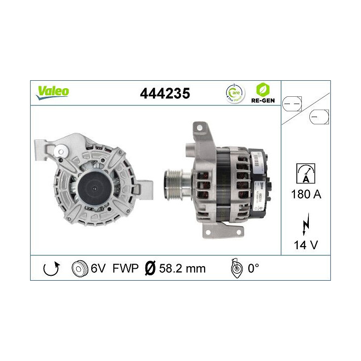 Kintamosios srovės generatorius VALEO 444235