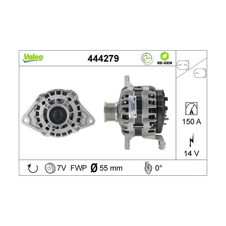 Kintamosios srovės generatorius VALEO 444279