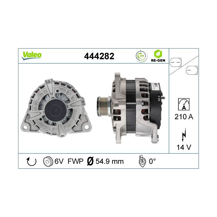 Kintamosios srovės generatorius VALEO 444282