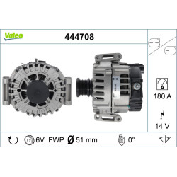 Kintamosios srovės generatorius VALEO 444708